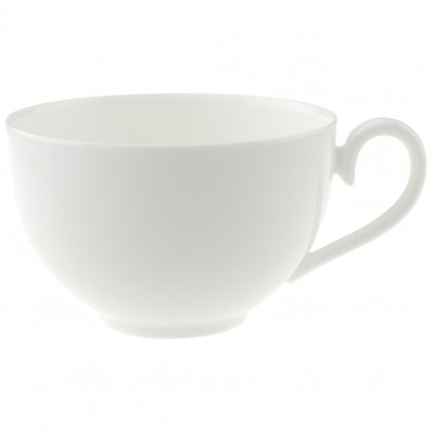 Filiżanka do białej kawy ze spodkiem Villeroy & Boch Royal, 0,4 l